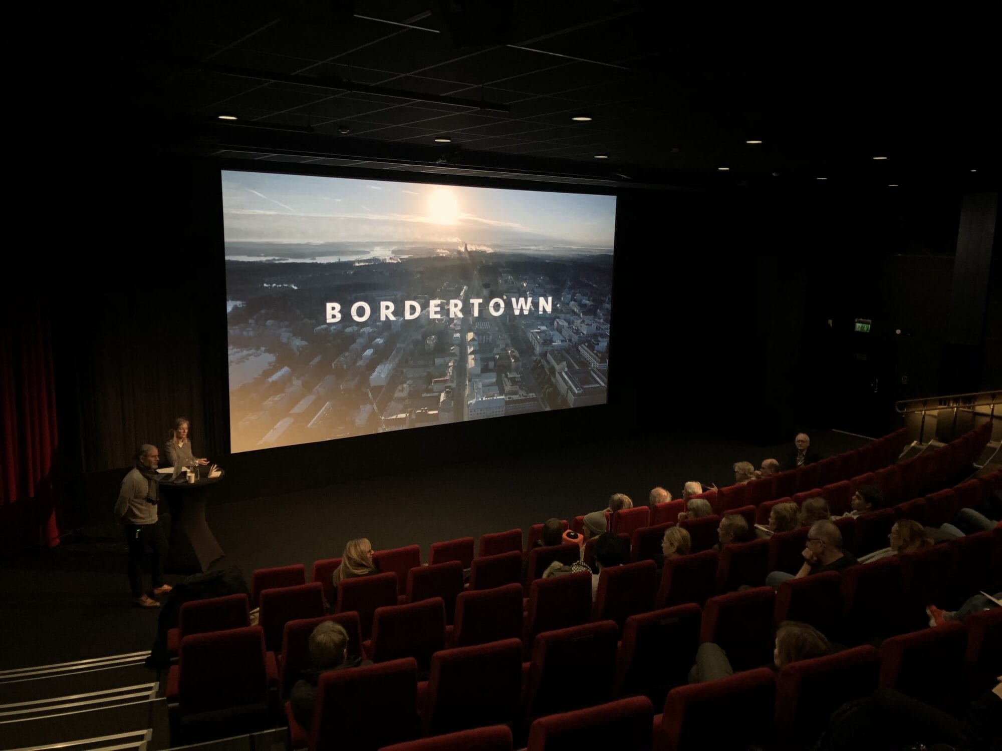Lecture at Panora attracts a large audience